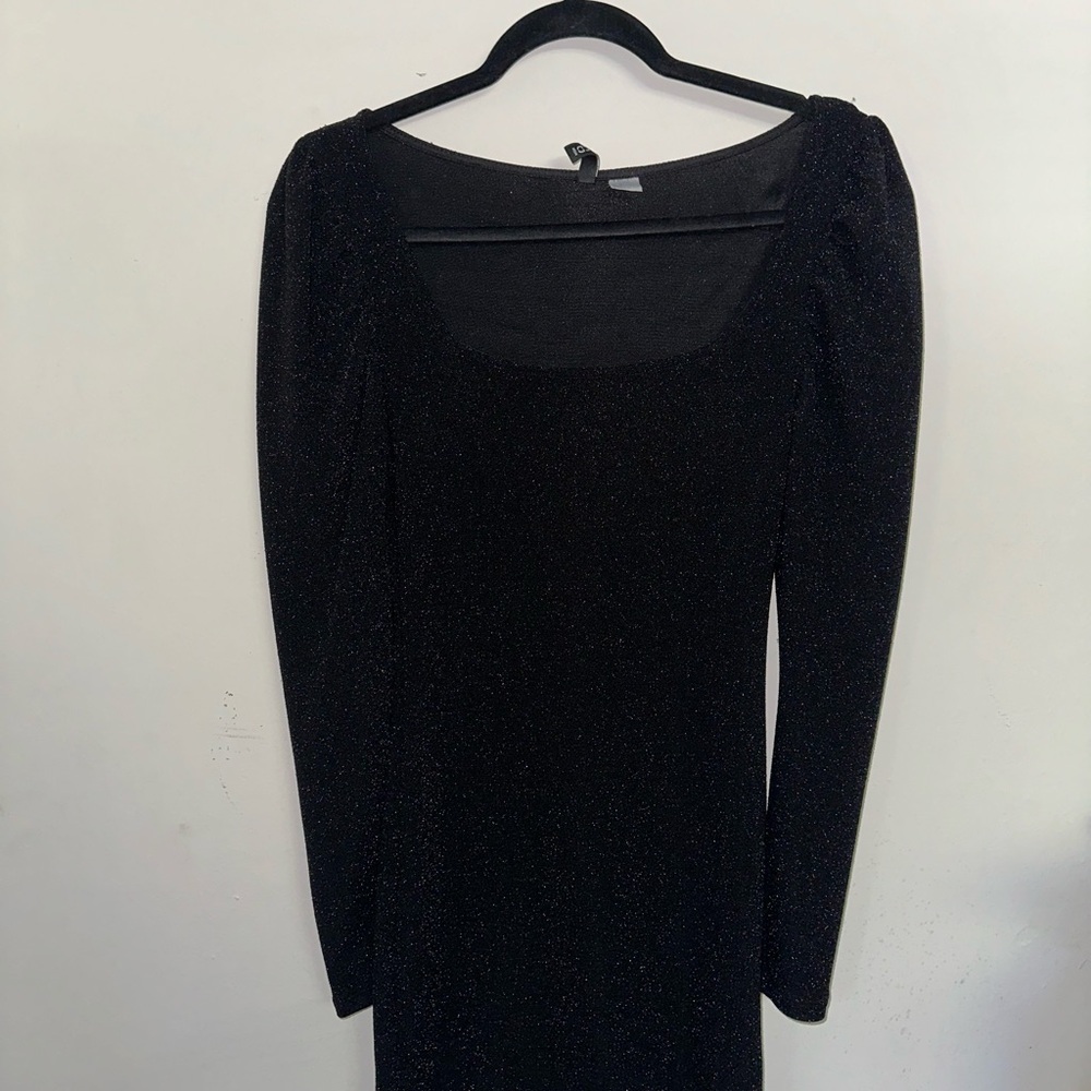 H&M Women’s Mini Metallic Mesh Dress